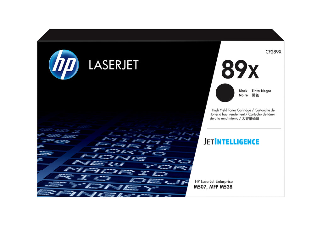 HP Toner noir LaserJet 89X authentique grande capacité