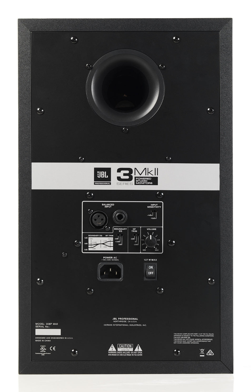 JBL 308P MkII - vue 2