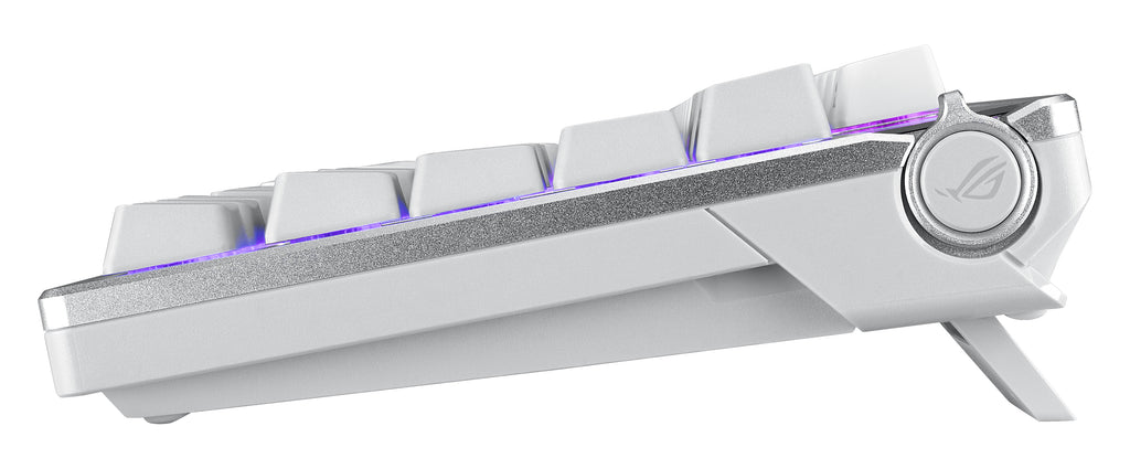 ASUS ROG Azoth White clavier Gaming USB + RF Wireless + Bluetooth Blanc