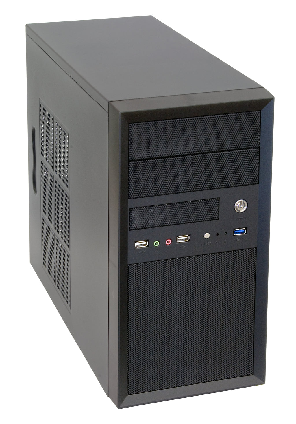 Chieftec CT-01B-OP unité centrale Mini Tower Noir - vue 3