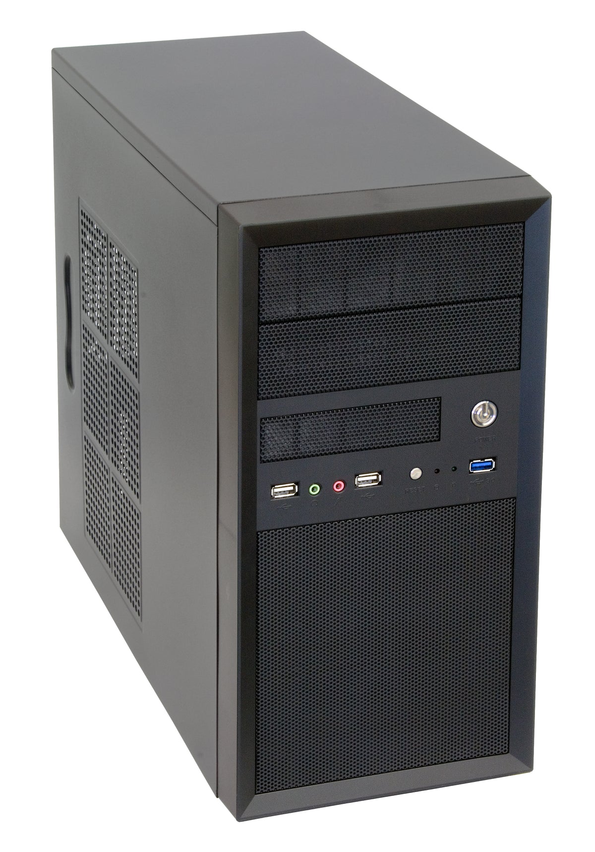 Chieftec CT-01B-OP unité centrale Mini Tower Noir - vue 3