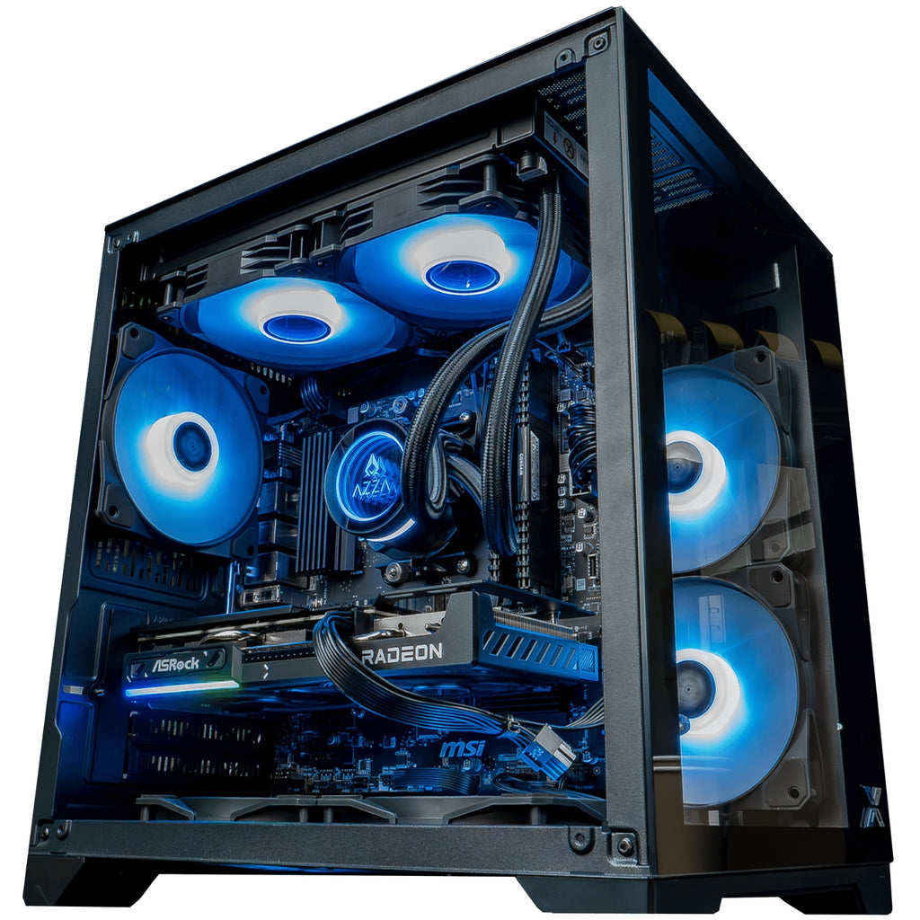 Flowup PC gamer Ryzen 5 5600 / Radeon RX 9060 XT / RAM 16 Go / SSD 500 Go