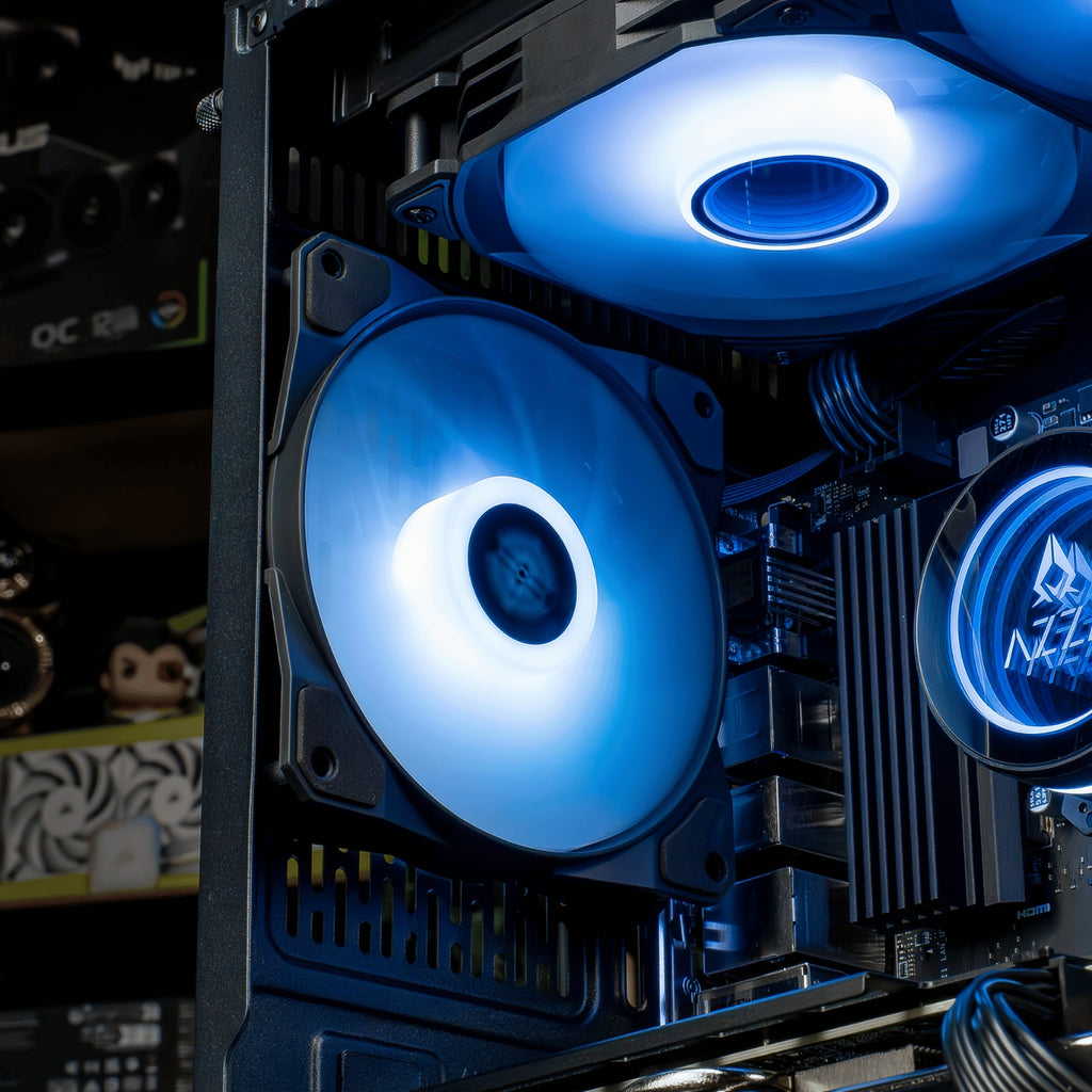 Flowup PC gamer Ryzen 5 5600 / Radeon RX 9060 XT / RAM 16 Go / SSD 500 Go