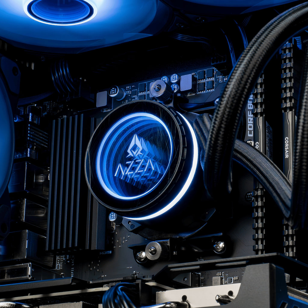 Flowup PC gamer Ryzen 5 5600 / Radeon RX 9060 XT / RAM 16 Go / SSD 500 Go