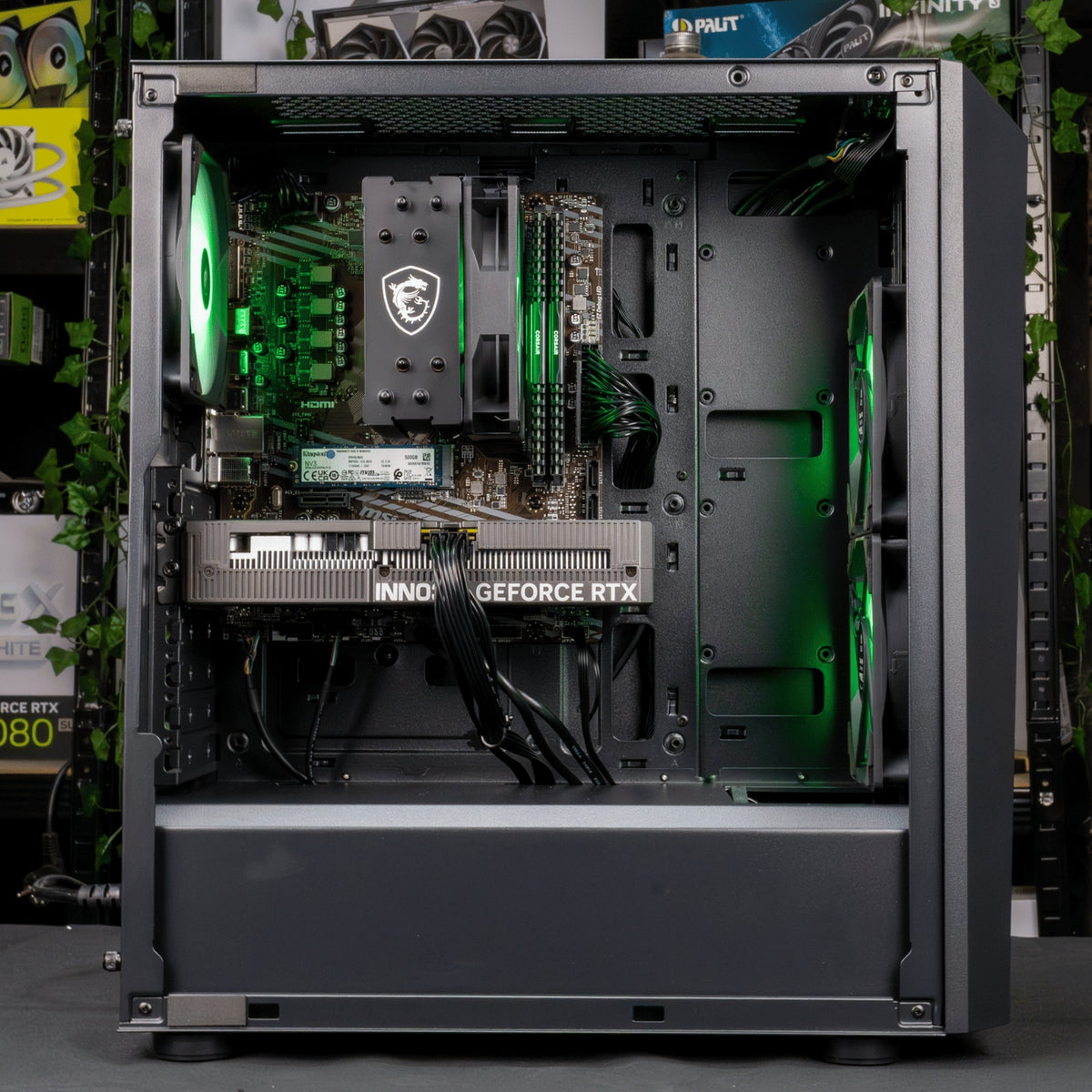 Flowup PC gamer Ryzen 5 5500 / RTX 5050 / RAM 16 Go / SSD 500 Go