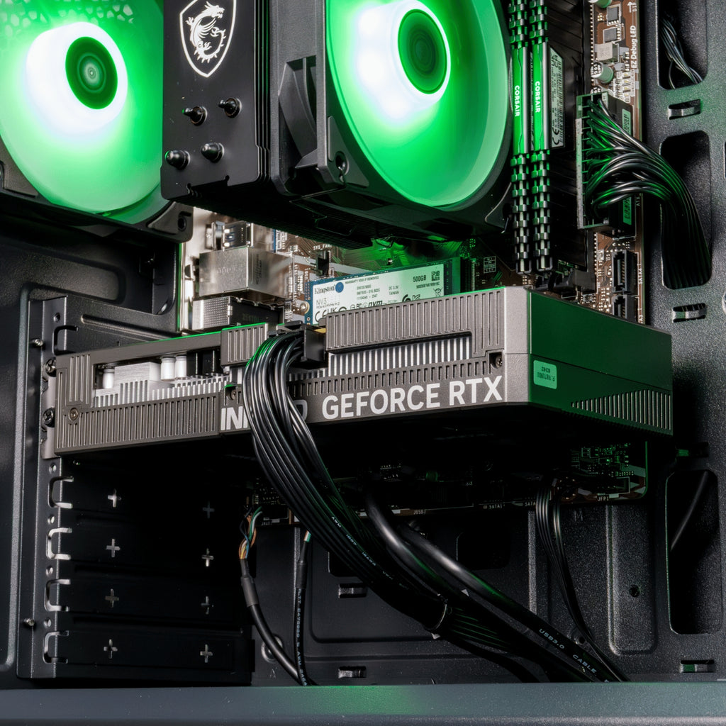 Flowup PC gamer Ryzen 5 5500 / RTX 5050 / RAM 16 Go / SSD 500 Go