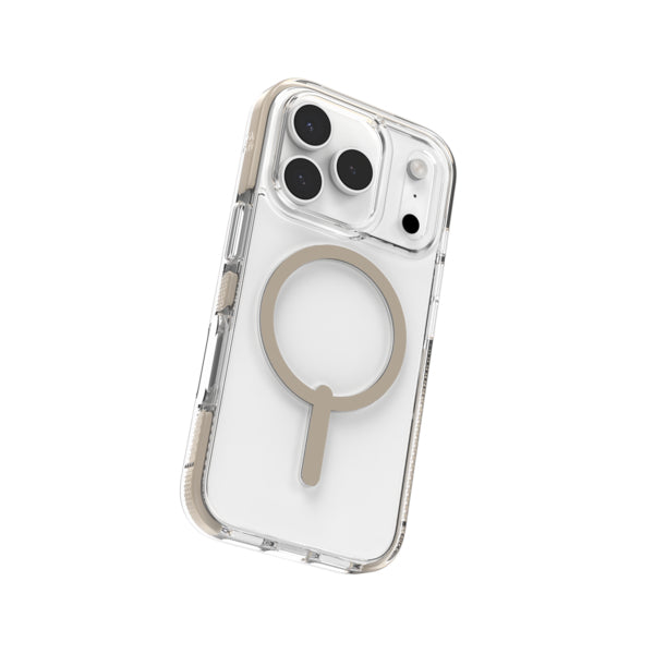 ZAGG Santa Cruz Snap coque de protection pour téléphones portables 16 cm (6.3") Housse Titane, Transparent
