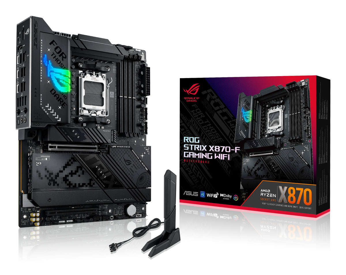 ASUS ROG STRIX X870-F GAMING WIFI Carte Mère AMD X870 Socket AM5 ATX