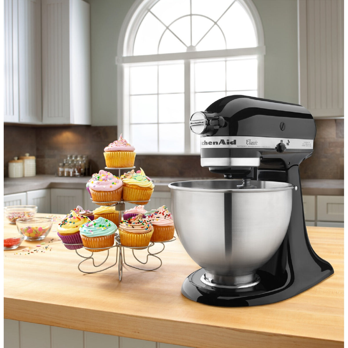 Kitchenaid Robot pâtissier Noir Classic 5K45SSEOB