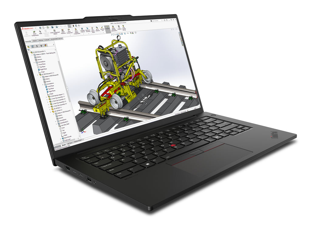 Lenovo ThinkPad P14s Gen 6 (Intel) Intel Core Ultra 7 255H Station de travail mobile 36,8 cm (14.5") WUXGA 32 Go DDR5-SDRAM 1 To SSD NVIDIA RTX PRO 500 Blackwell Wi-Fi 7 (802.11be) Windows 11 Pro Nordique Noir