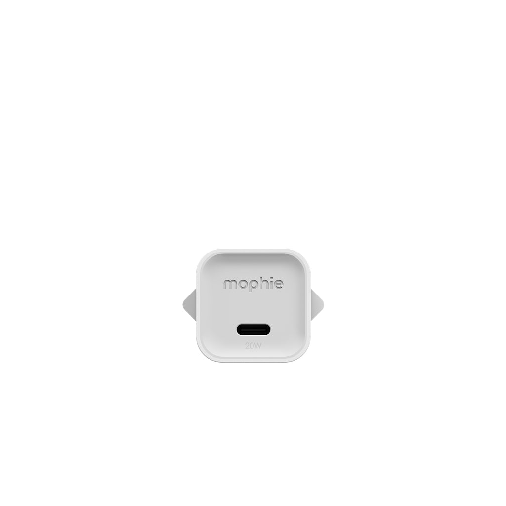 mophie Speedport 20 Universel Blanc Secteur Charge rapide Intérieure