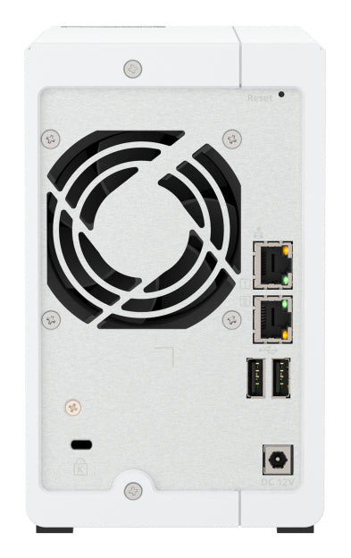 QNAP TS-216G serveur de stockage NAS Tower Cortex-A Cortex-A55 4 Go 0 To Blanc