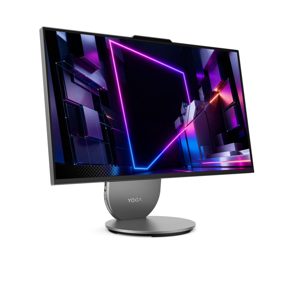 Lenovo Yoga AIO 27IPH11 Intel Core Ultra 7 356H 68,6 cm (27") 2560 x 1440 pixels Écran tactile PC All-in-One 32 Go LPDDR5x-SDRAM 1 To SSD Windows 11 Pro Wi-Fi 7 (802.11be) Gris - vue 3
