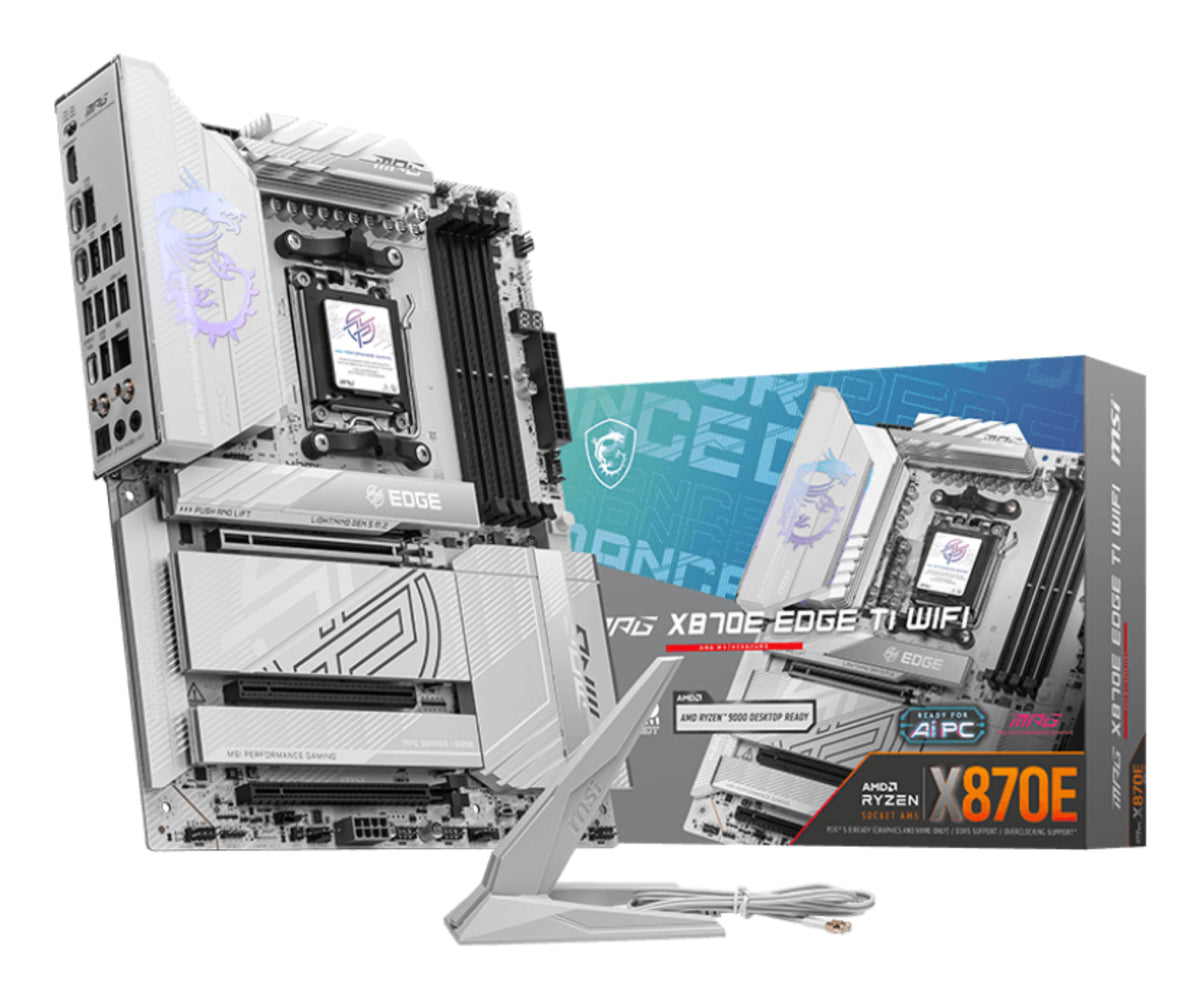 MSI MPG X870E EDGE TI WIFI carte mère AMD X870E Emplacement AM5 ATX