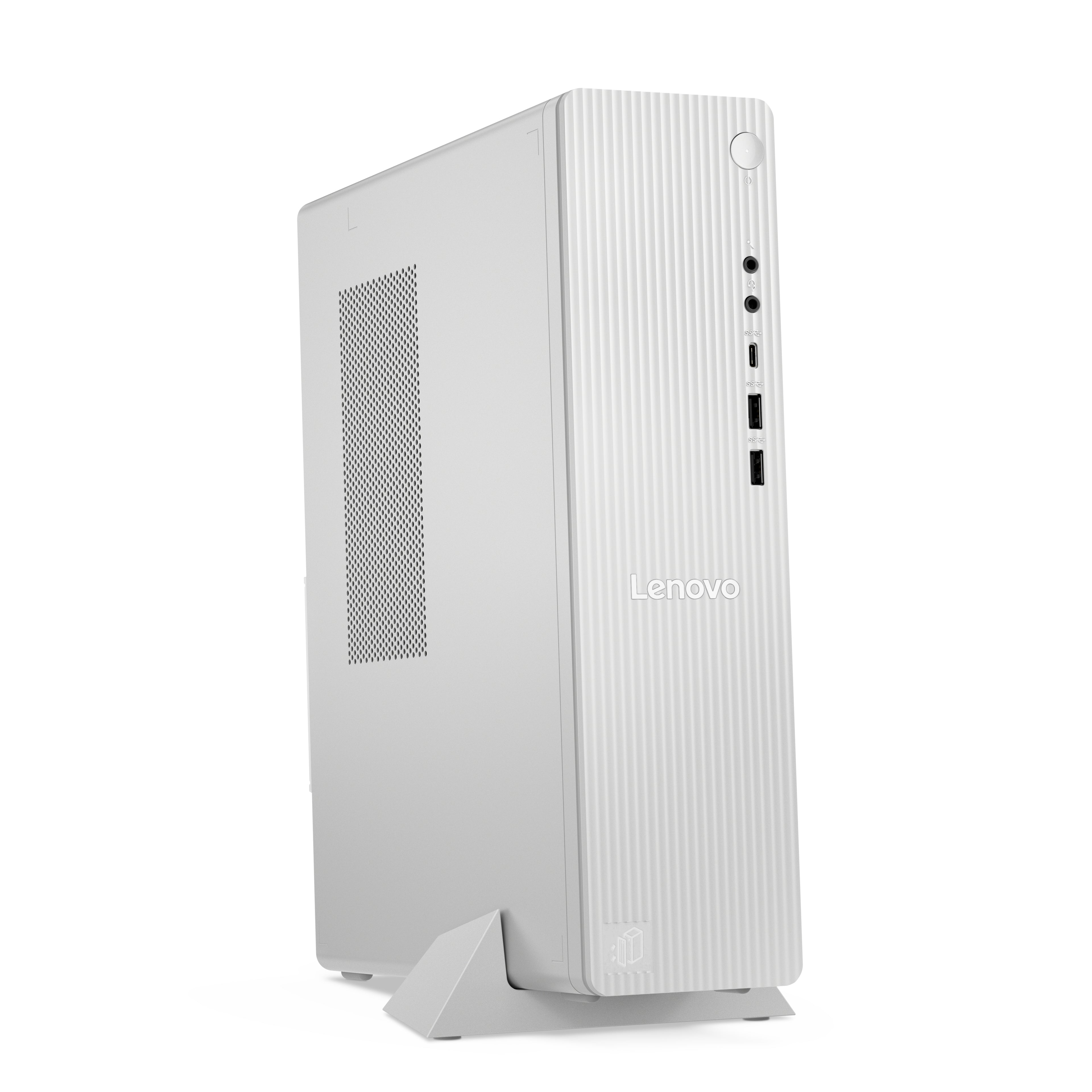 Lenovo IdeaCentre Tower 08AKP10 AMD Ryzen™ 5 220 16 Go DDR5-SDRAM 512 Go SSD Windows 11 Home SFF PC Gris