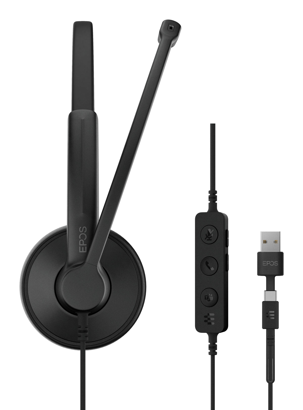 EPOS IMPACT 100 Series Kablet Høretelefoner Sort