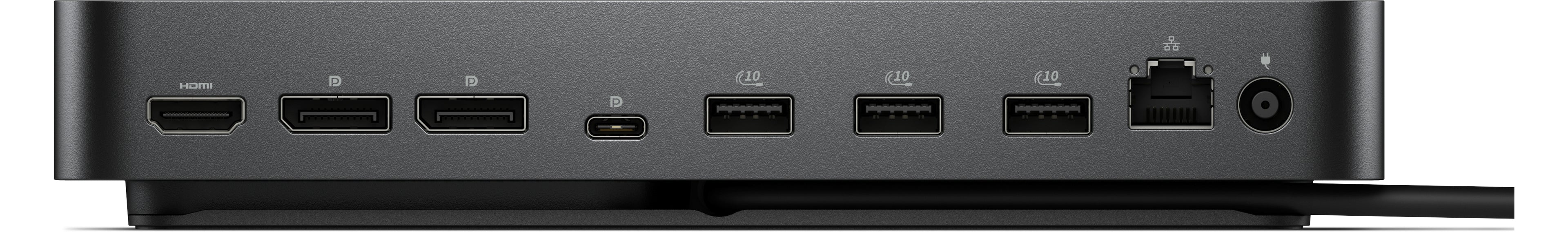 DELL Pro SD25 Avec fil USB 3.2 Gen 2 (3.1 Gen 2) Type-C Noir