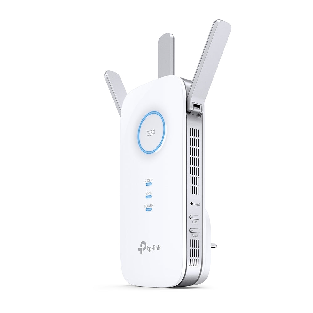 TP-Link RE550 Répéteur Wi-Fi AC1300, Émetteur et Récepteur Réseau, Blanc, 10/100/1000 Mbit/s