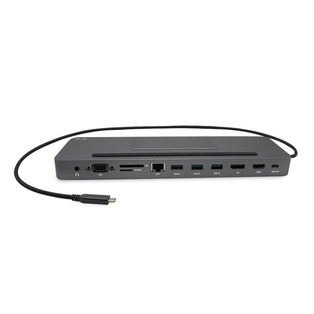 Station d'accueil Ergonomique Metal SB-C 4K 3x Display Power Delivery 85W et Chargeur Universel 100W