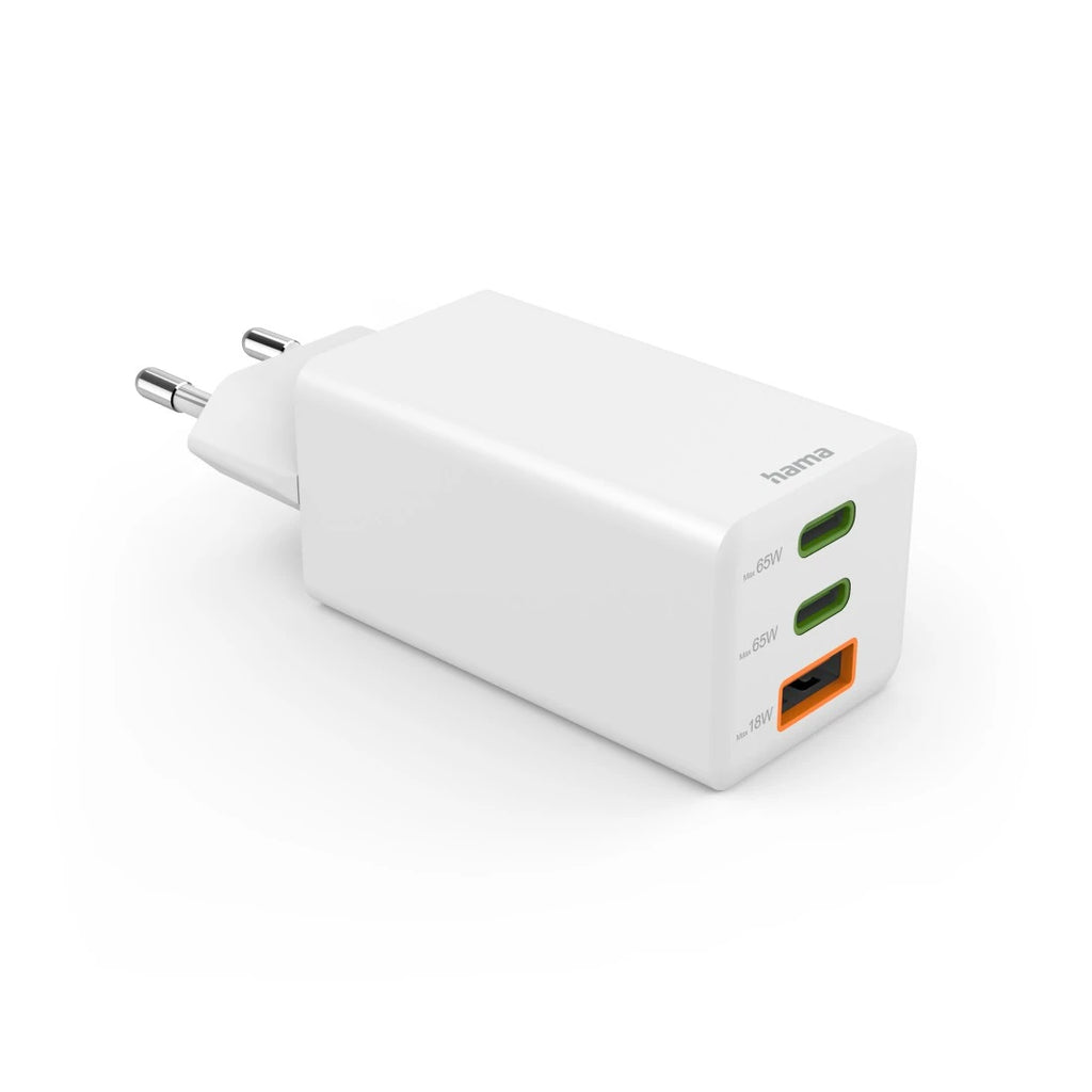 Hama 00125142 chargeur d'appareils mobiles Universel Blanc Secteur Charge rapide Intérieure
