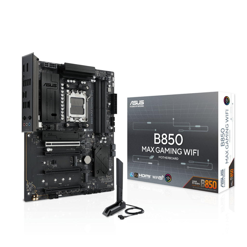 ASUS B850 MAX GAMING WIFI AMD B850 Emplacement AM5 ATX