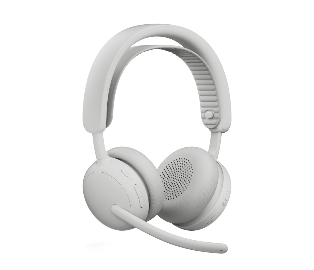 Logitech Zone Wireless 2, Casque Sans Fil et Filaire, Blanc