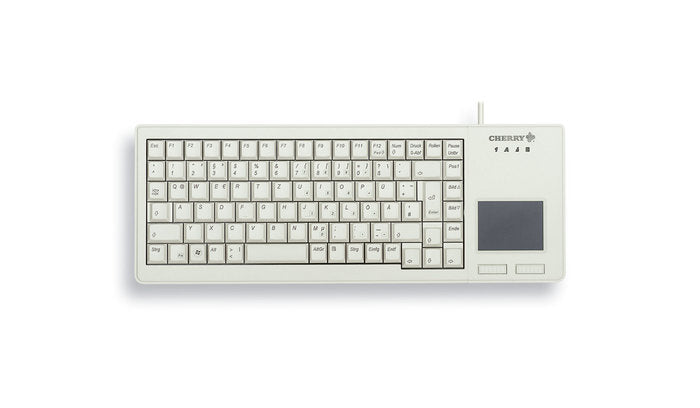 Cherry XS Touchpad Clavier USB QWERTY Anglais Américain, Gris