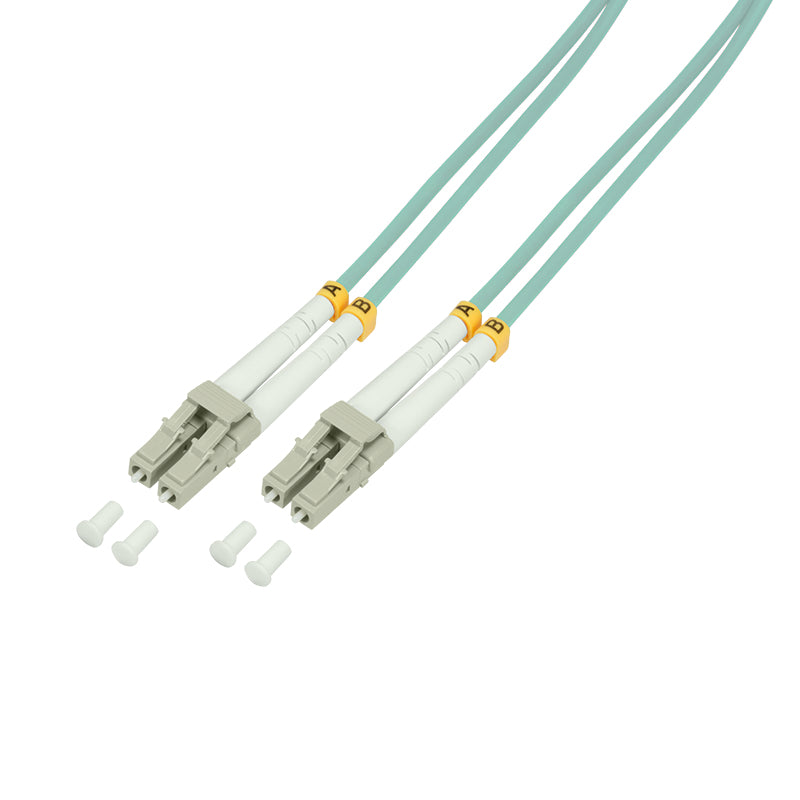 LogiLink Câble InfiniBand et Fibre Optique LC - LC OM3 0,5m Bleu