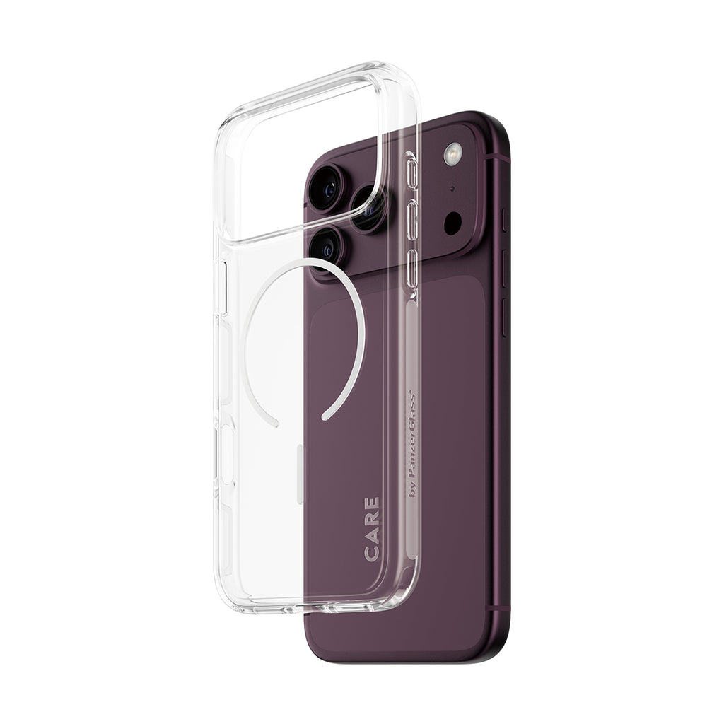 PanzerGlass CARE™ by ® Urban Explorer Case Transparent w. White Magsafe iPhone 2026 Pro Max | 17 Pro Max coque de protec