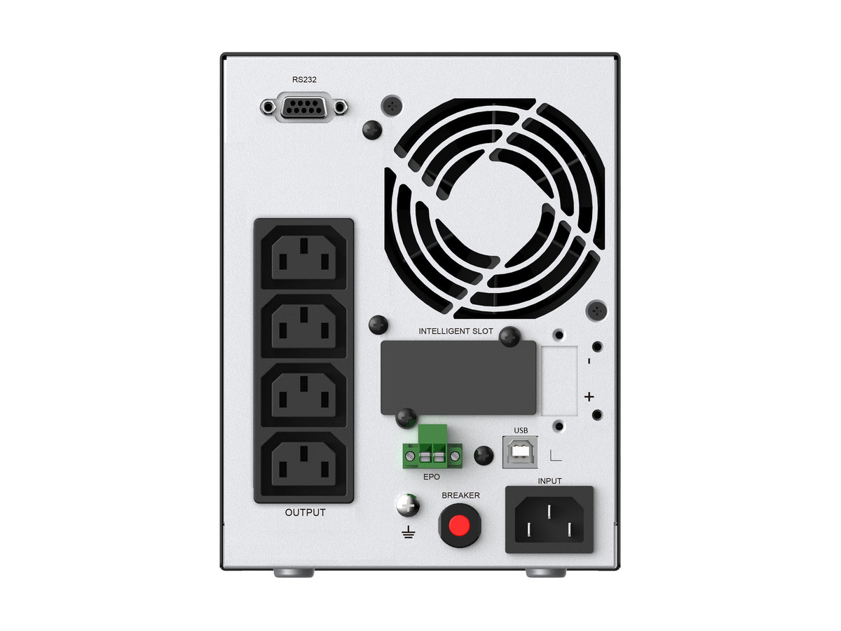 Conceptronic ZEUS52E1K alimentation d'énergie non interruptible Double-conversion (en ligne) 1 kVA 900 W 4 sortie(s) CA