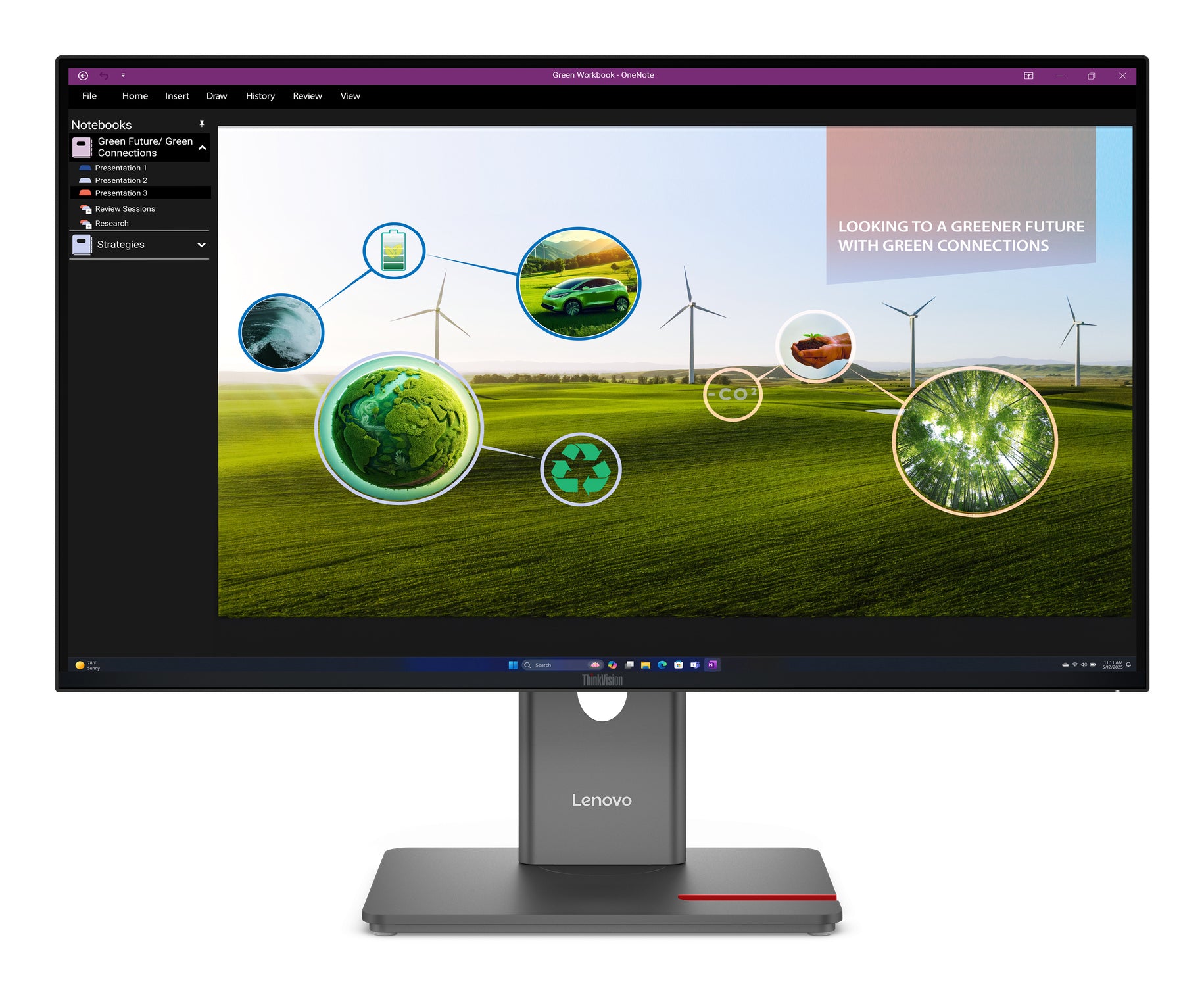 Lenovo ThinkVision P27Q-40 Moniteur