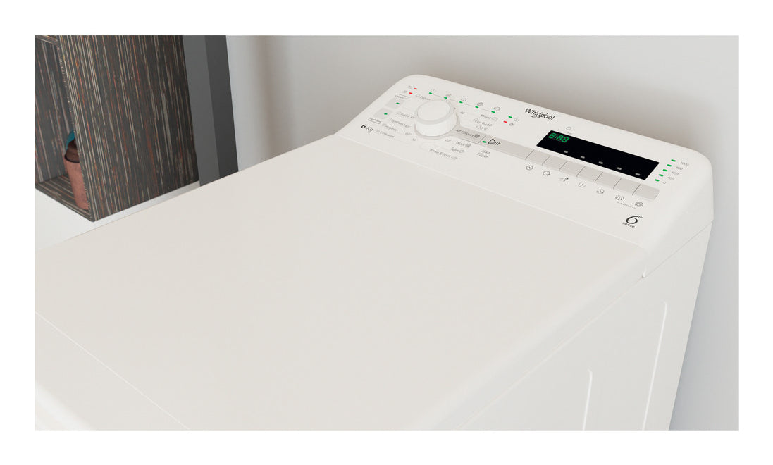 Whirlpool TDLR 6040S EU/N machine à laver Charge par dessus 6 kg 1000 tr/min Blanc