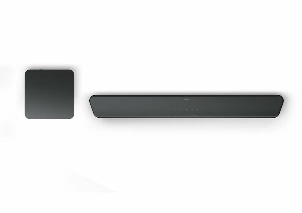 Philips 5300 series TAB5309/10 haut-parleur soundbar Gris 2.1 canaux 120 W