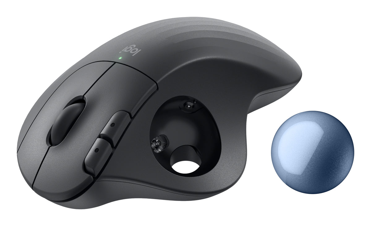Logitech Ergo Series ERGO M575S Souris Trackball, Grise