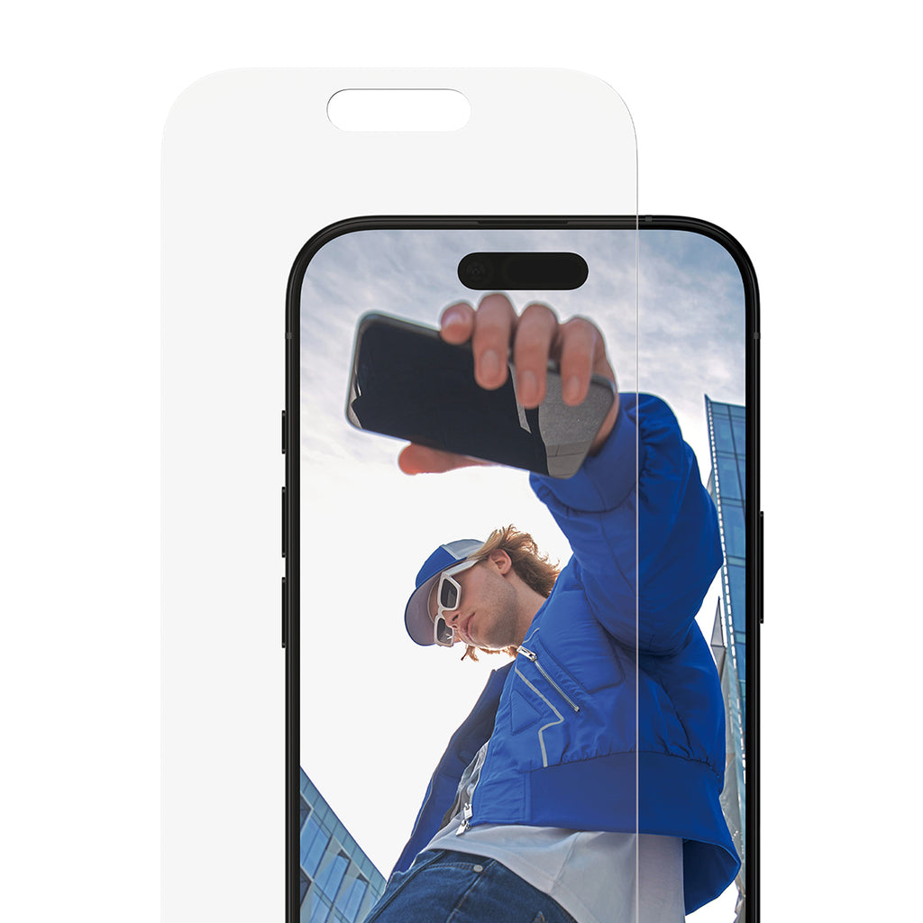 PanzerGlass ® Screen Protector iPhone 17 | iPhone 16 Pro | Classic Fit w. EasyAligner Protection d'écran transparent Apple 1 pièce(s)