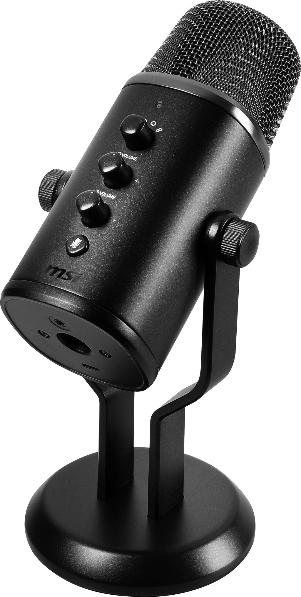 MSI Immerse GV60 Microphone de Streaming et Gaming, Noir