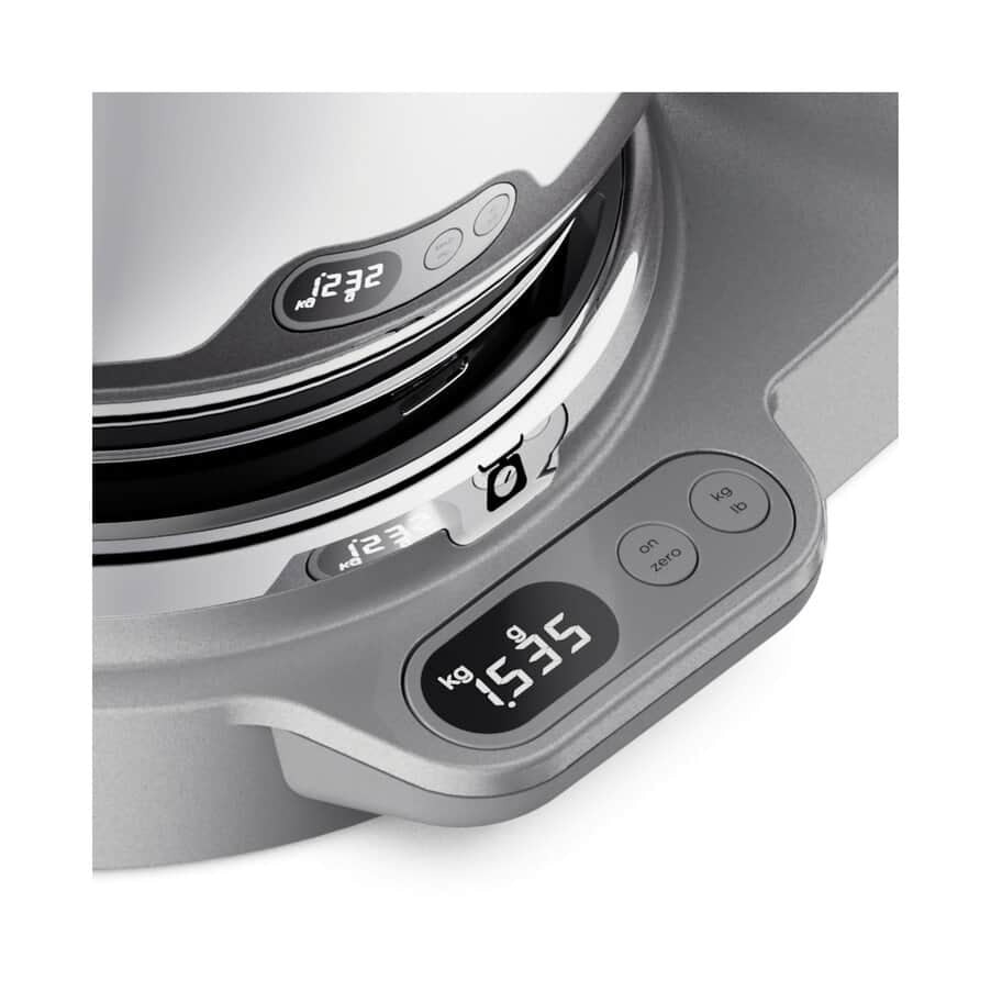 Kenwood Titanium Chef Baker XL Silver KVL85.704SI robot de cuisine 1200 W 7 L Argent Balances intégrées
