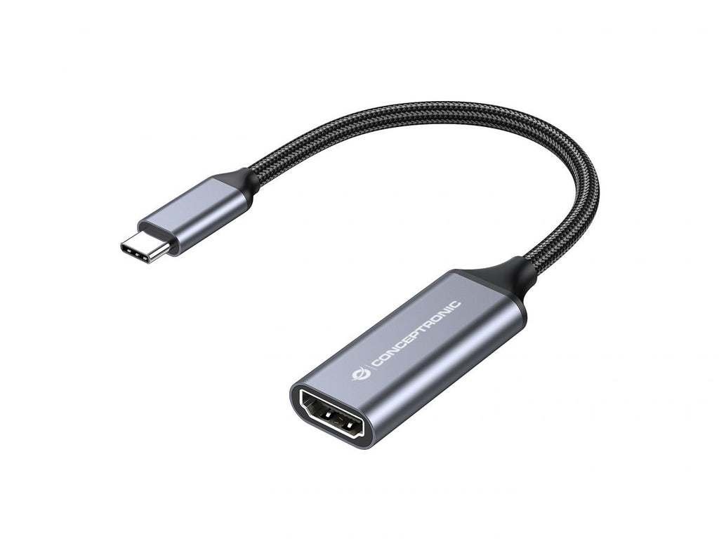 Conceptronic ABBY09G adaptateur graphique USB 4096 x 2160 pixels Gris