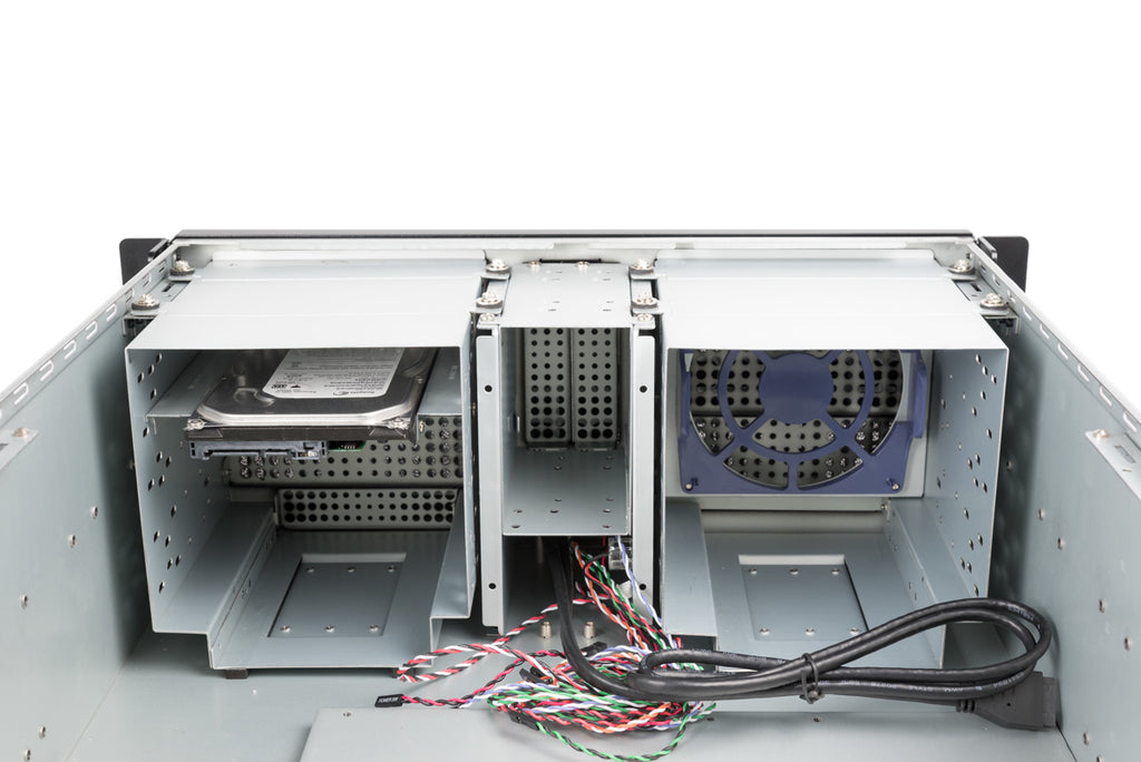 Chieftec UNC-411E-B Boîtier Serveur Rack 400W Noir et Argent