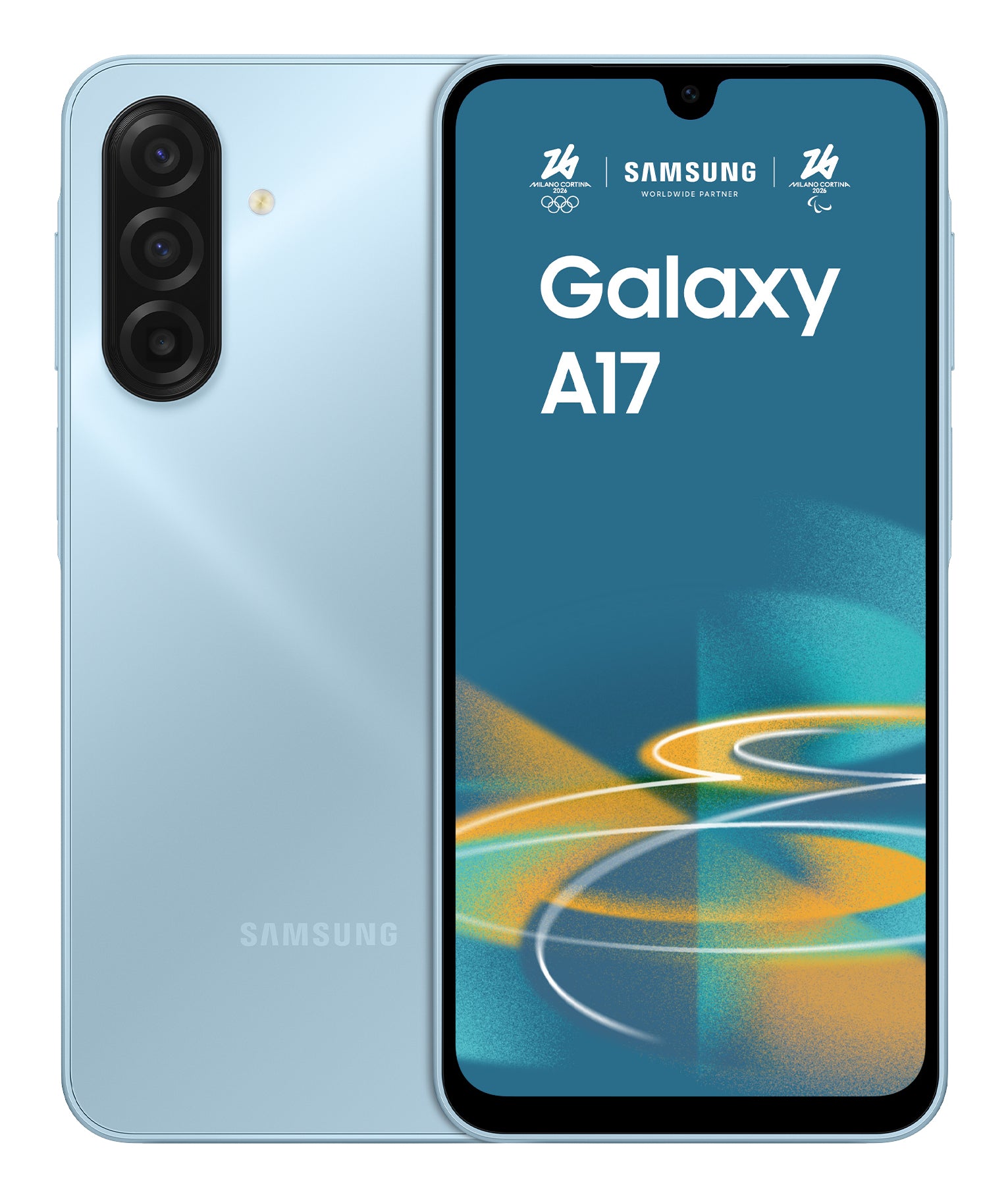 Samsung Samsung Galaxy A17 17 cm (6.7") Double SIM hybride 4G USB Type-C 8 Go 256 Go 5000 mAh Bleu clair