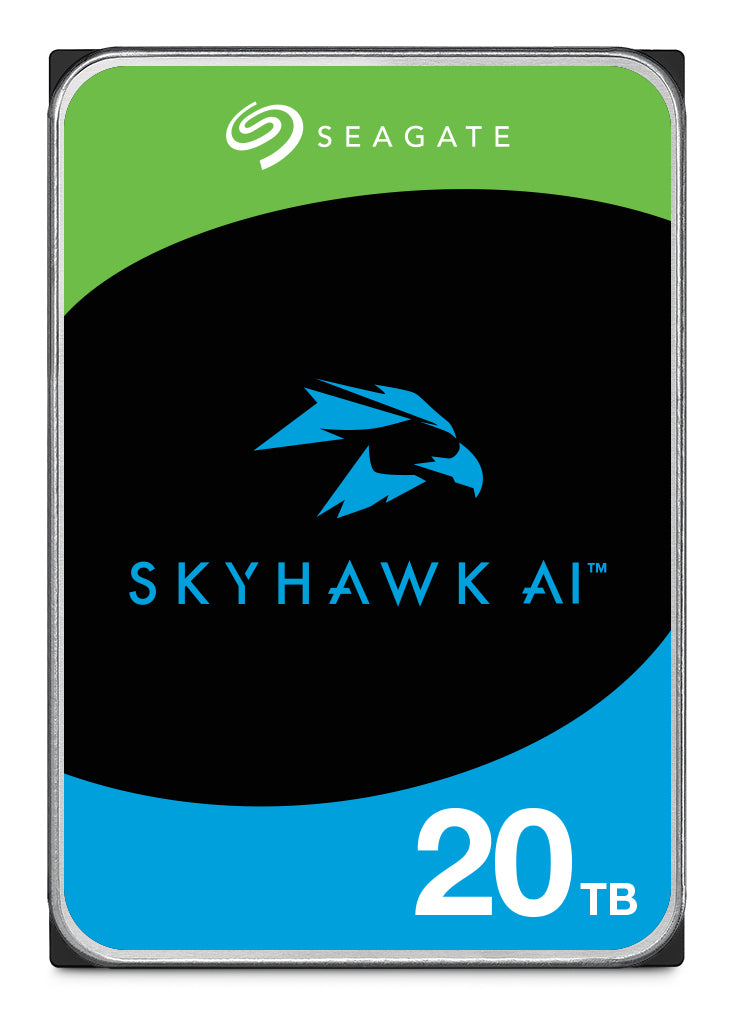 Seagate SkyHawk AI ST20000VE004 Disque Dur 20 To 7200 tr/min 512 Mo 3.5" SATA III