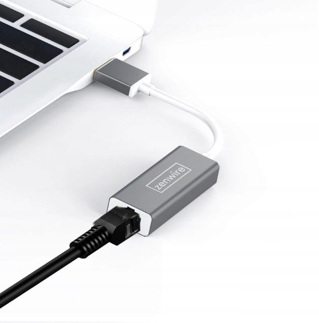 Adaptateur USB 3.0 Ethernet RJ45 Gigabit 1000 Mbps LAN de Zenwire YG-2125