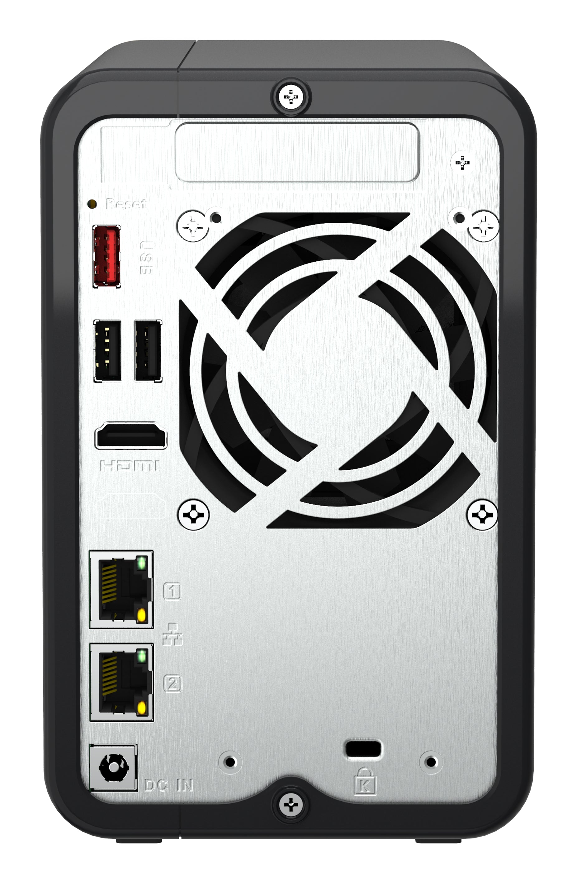 QNAP TS-264 NAS Tower Intel® Celeron® N5095 8 Go 0 To QNAP QTS Noir, Or