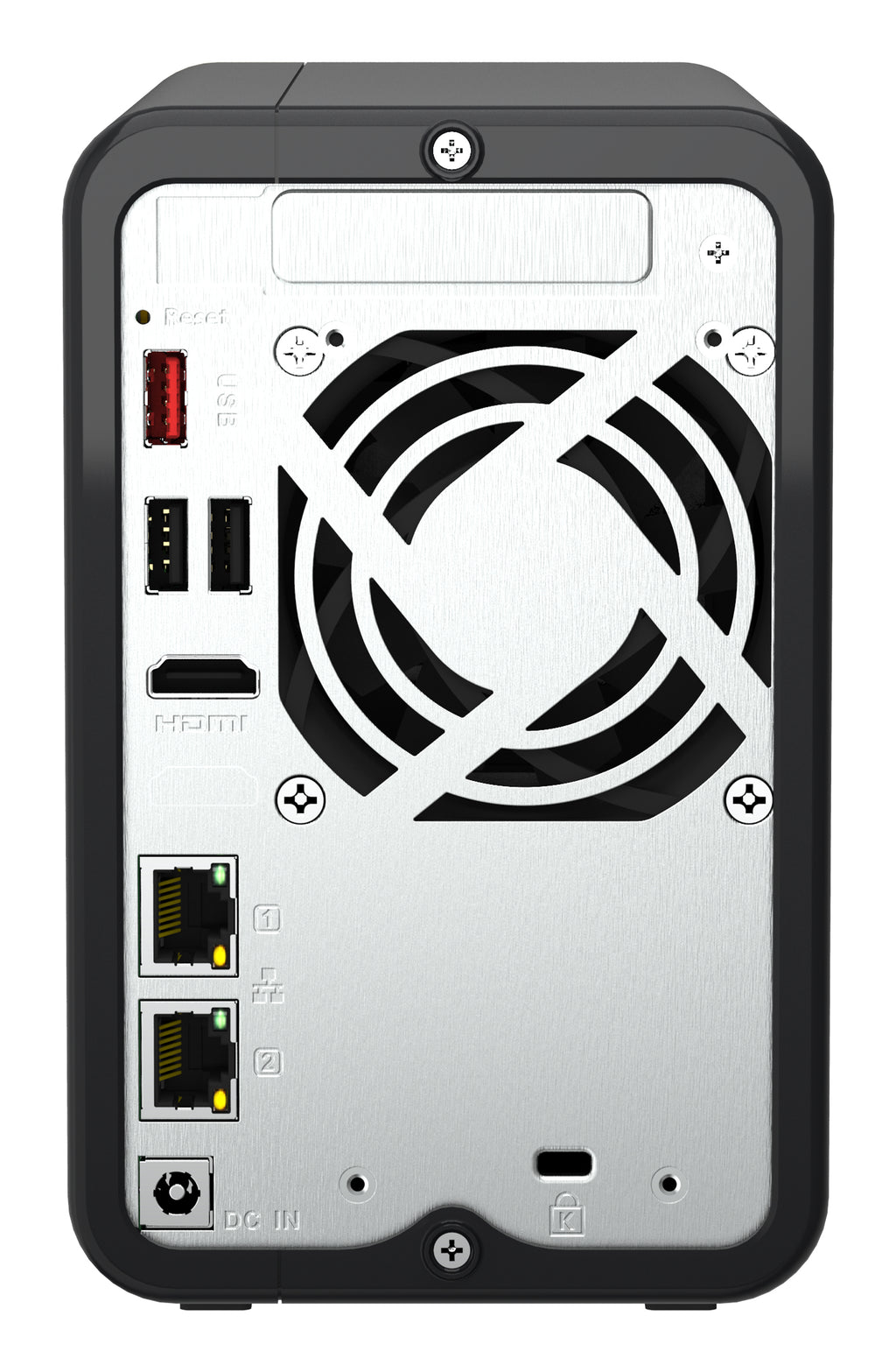QNAP TS-264 NAS Tower Intel Celeron N5095 8 Go RAM 0 To QTS Noir et Or