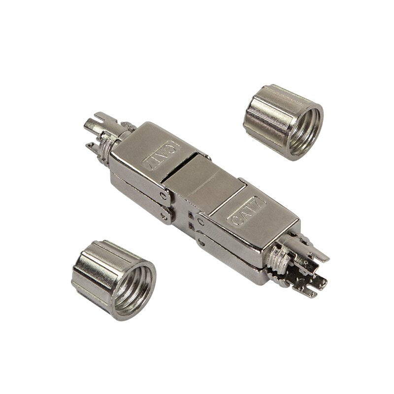 LogiLink MP0057 Connecteur de Fils Cat.6A, Cat.7, Cat.7A Métallique