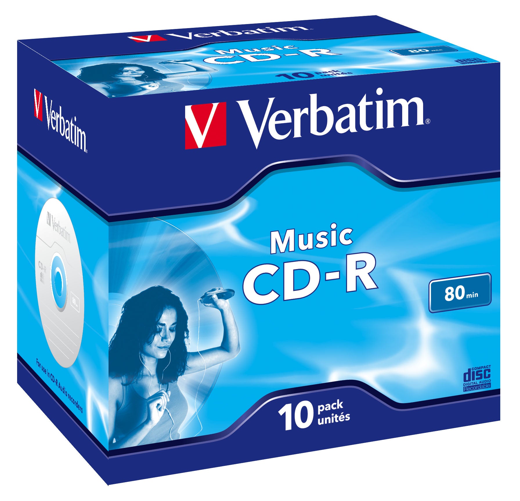 Verbatim Music CD-R 700 Mo 16x 10 pièce(s)