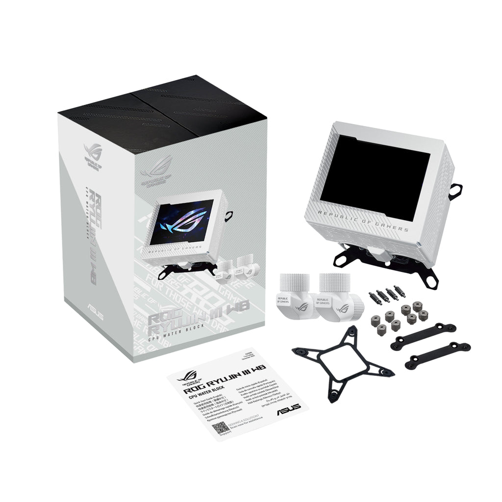 ASUS ROG RYUJIN III WB White Edition Bloc d'eau