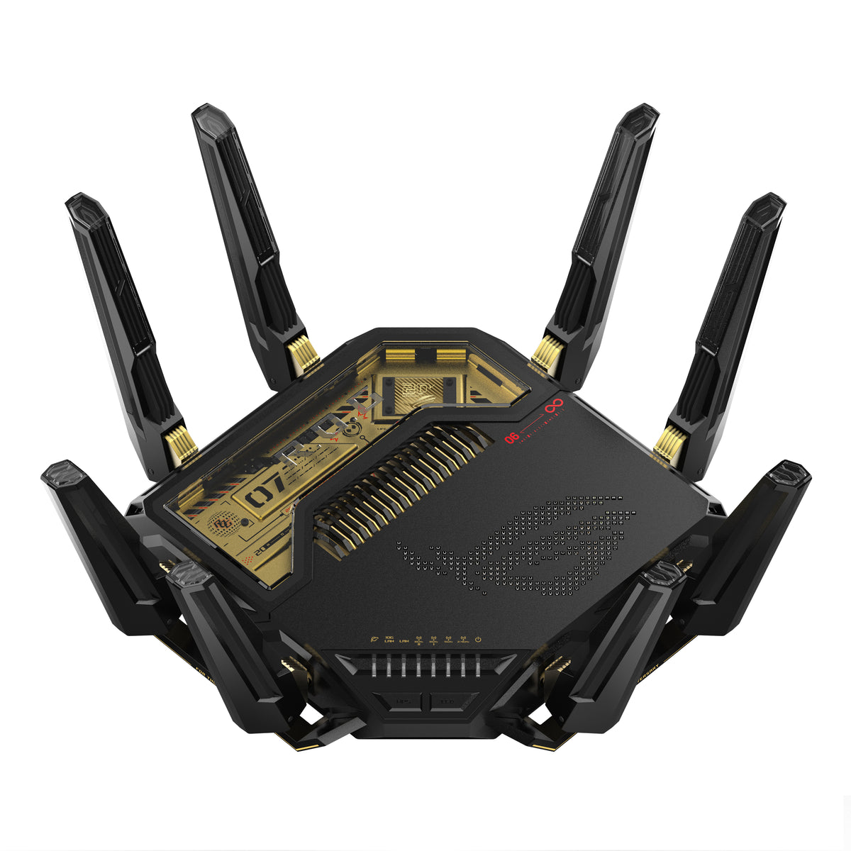 ASUS ROG Rapture GT-BE98 Routeur Sans Fil Wi-Fi 7 Quad-band 10 Gigabit Ethernet, Noir