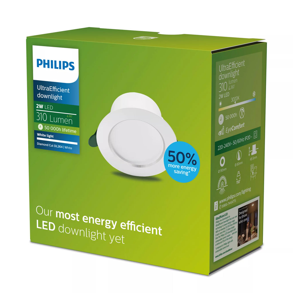 Philips Lumière encastrée Diamond Cut Ultra Efficient