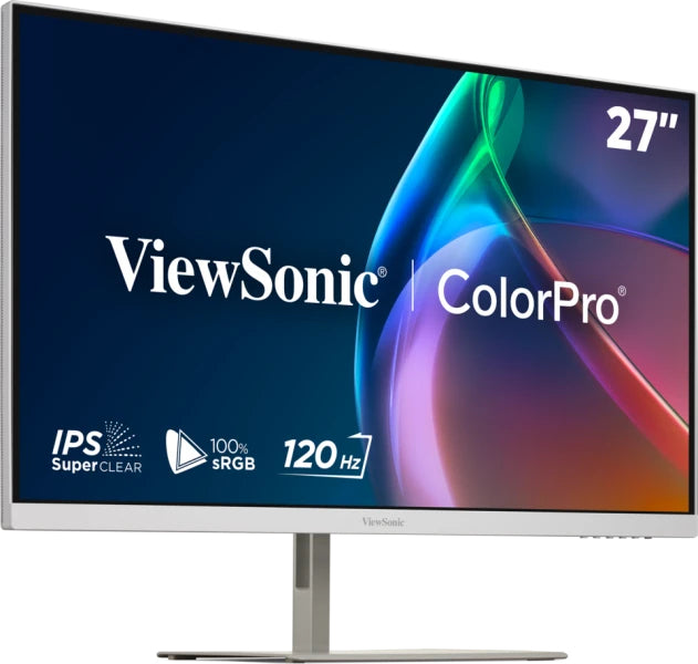 Viewsonic VP Series VP2766-2K-W Écran PC 27" Quad HD 2560 x 1440 LED Blanc et Argent